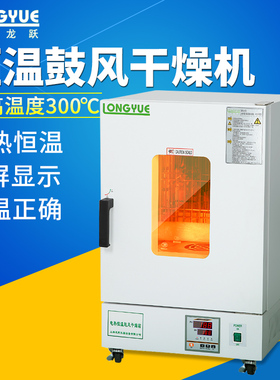 上海龙跃鼓风干燥箱电热恒温实验室商用工业大小型烤箱高温烘干箱