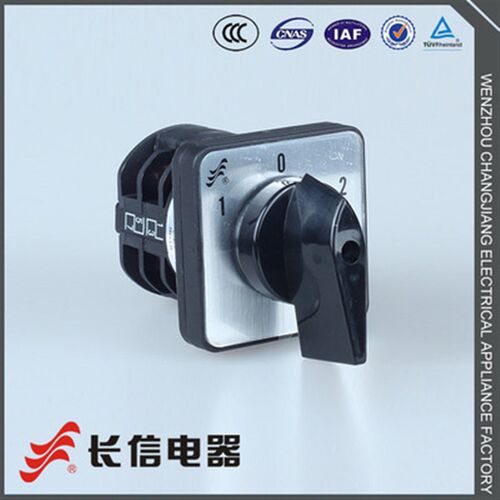 长信 温州市长江电器 倒顺双电源切换万能转换开关LW8D-10D202/2