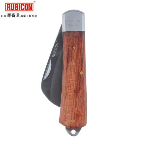RUBICON罗宾汉 日式不锈钢电工刀 REK-100 弯刀