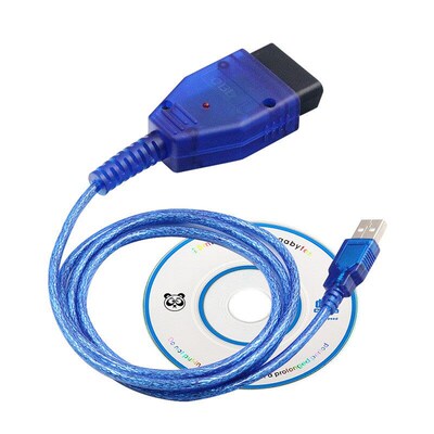 VAG409.1 KKL USB奥迪检测线 CH340芯片 OBD2 汽车检测诊断