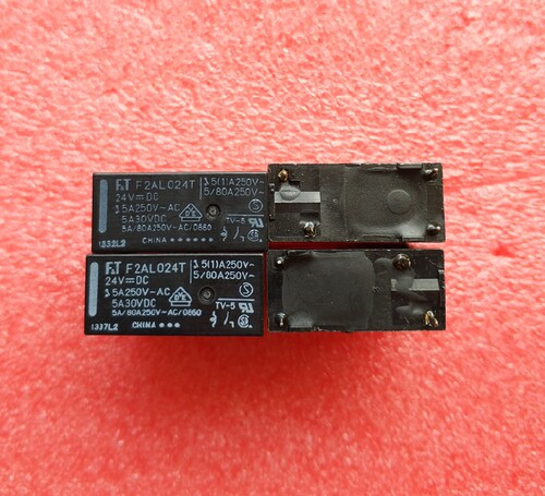 散新富士通继电器F2AL024T 4脚5A 24VDC!