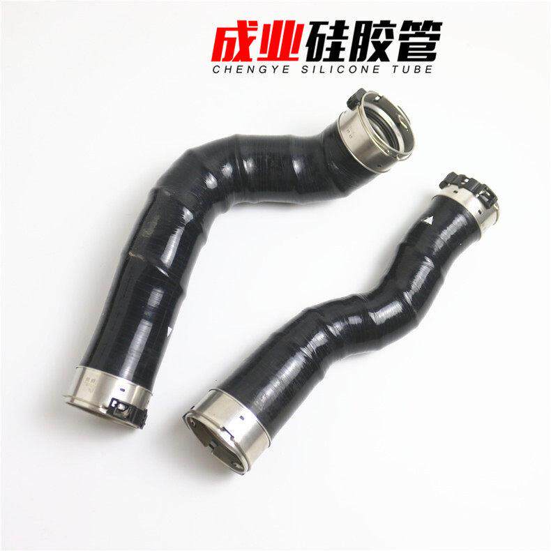 BMW5系F10 F11 F07518D520D525涡轮增压中冷进出气管11617810614