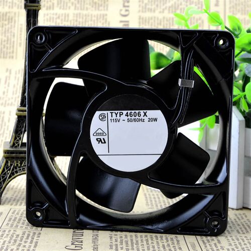TYP 4606X 115V 20W 12CM 全金属耐高温散热风扇 12038