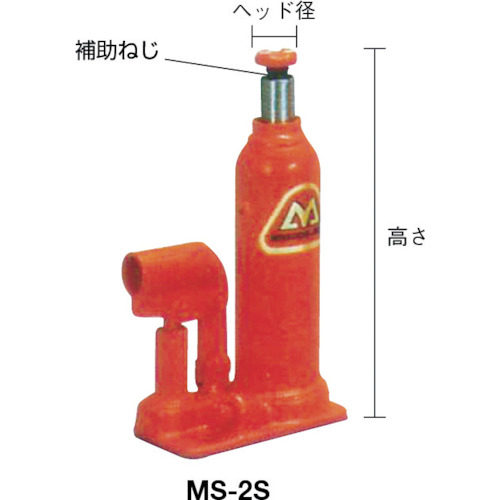 日本MASADA马沙达30吨液压千斤顶MH-30Y手动汽修油压千斤顶