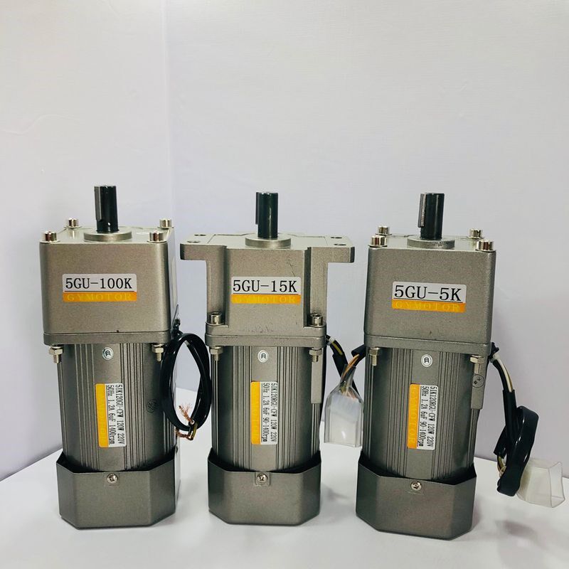 YSCJ-102交流调速120W瓦齿轮减速电容运转异步电动机立式三相380V