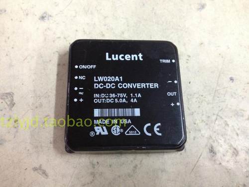 LUCENT LW020A1 DC-DC电源模块 36-75V 转5V4A 20W