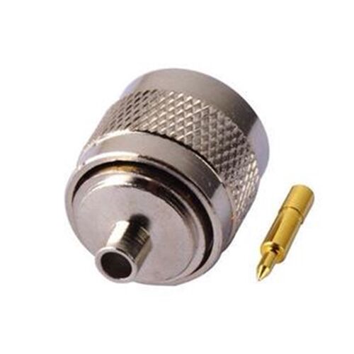 N-JB-3射频RF同轴连接器接L16公RG141 RG142 50-3号半钢半柔电线