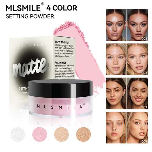 Matte Loose Powder 哑光蜜粉轻薄定妆遮瑕不卡粉