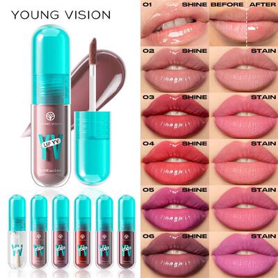 6 Shades Avocado Lip Gloss 六色轻薄冰感顺滑唇部修饰唇釉