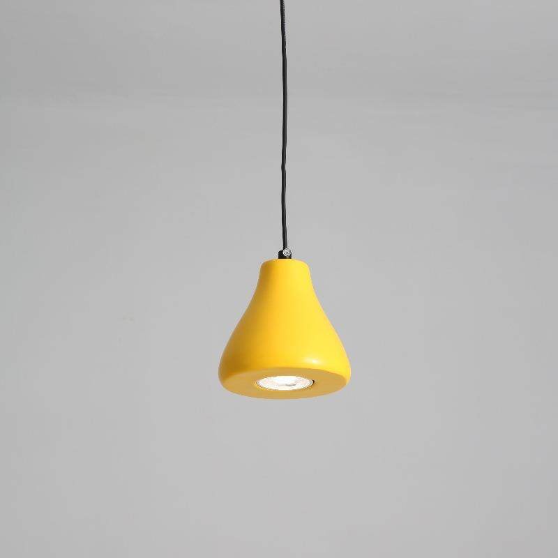 现代简约奶油风木瓜树脂小吊灯餐厅吧台火锅店咖啡厅奶茶店装饰灯,家装灯饰光源,智能吊灯,淘宝优惠券,粉丝福利购,淘宝优惠卷