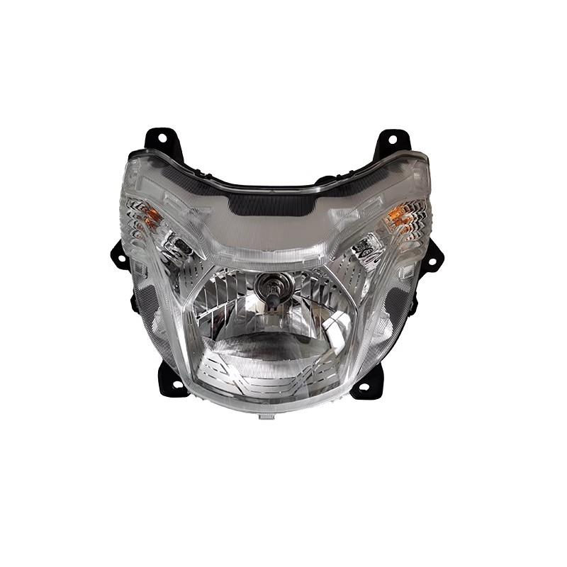 适用虎鲨大灯总成 HJ125T-52前照灯总成 VX125客厅灯 客厅灯壳 外