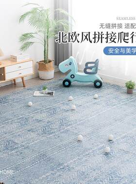 彩印泡沬地垫拼接爬爬垫防摔儿童卧室客厅家用拼图垫榻榻米地板垫