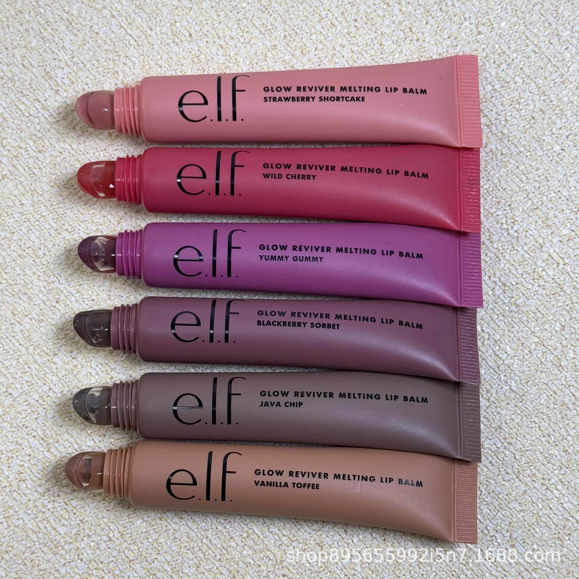 新款elf Glow Reviver Melting Lip Balm润唇膏蜜唇彩口红15g