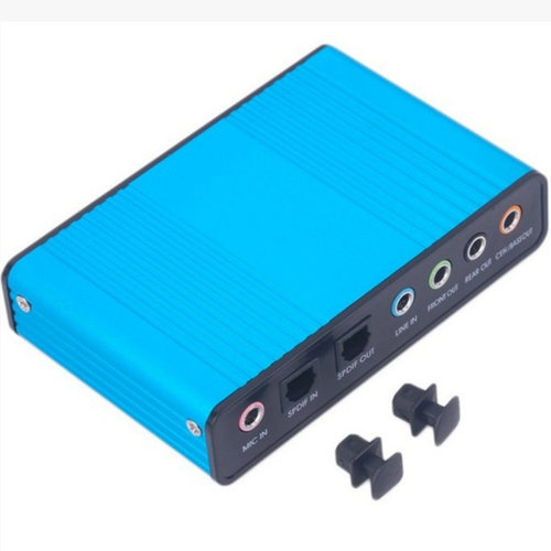 USB光纤5.1声卡 USB Audio Speaker USB Sound Card 光纤声卡