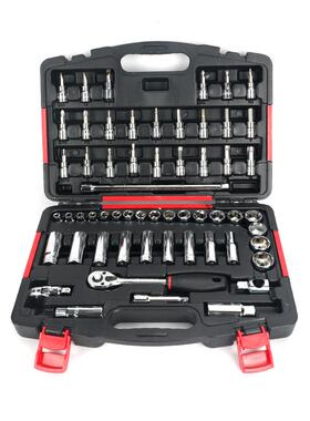 力易得58件套10mm系列套筒套装机修工具组套E1228