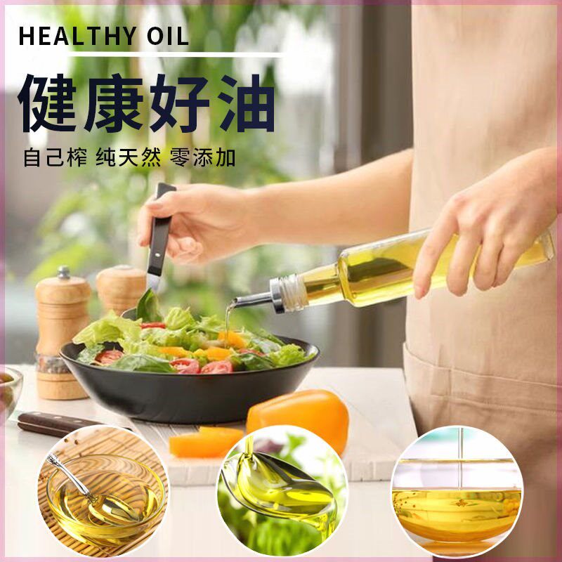 榨油机家用小型全自动多功能不锈钢智能家庭花生冷热商用炸油机器