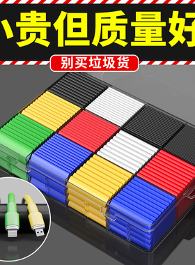 绿林热缩管绝缘套管电线保护套接线套数据线充电线修复软热缩套管