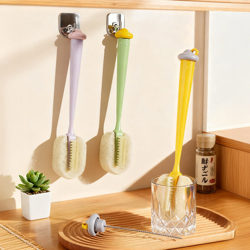 「次日达」杯刷刷子刷清洁洗杯子水杯清洗长柄专用三合一奶瓶杯盖,家庭/个人清洁工具,杯刷/瓶刷,淘宝优惠券,粉丝福利购,淘宝优惠卷