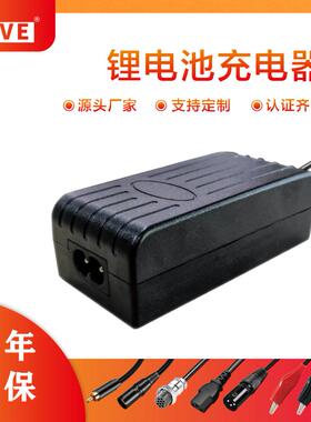 42V3A 21V6A锂电池充电器电动折叠车平衡滑板遥控车充电器厂家