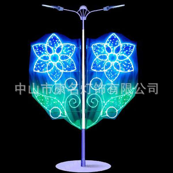 led路灯杆造型灯高压低压防水灯带耐寒灯串绕树星星灯树木亮化彩