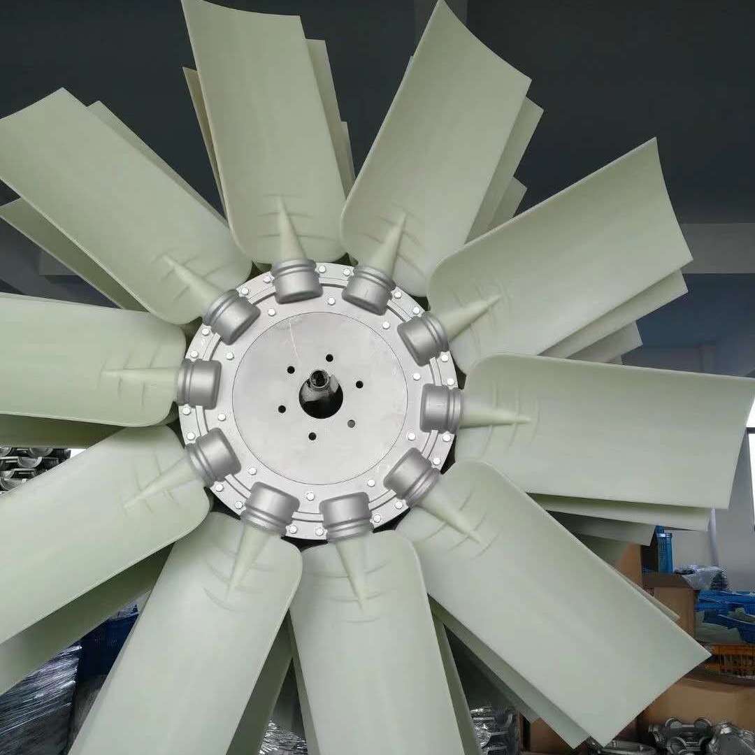 柴油发动机冷却散热风扇工程机械降温排风扇叶轮发电器降温大风量
