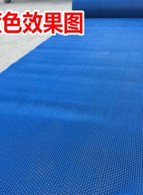 现货红色灰色塑料镂空地垫网眼防滑地垫 健身房超市饭店开业门口