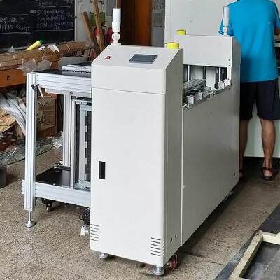 TOJ全自动贴双轨上板机高效单料框送线料PCB路片推输送设备送料机