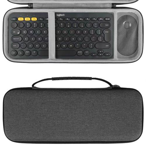 适用罗技K380 PEBBLE 2 COMBO键鼠套装键盘收纳包便携收纳盒