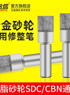金信树脂金刚石砂轮专用修整笔SDC金刚笔修合金砂轮修整器CBN磨床