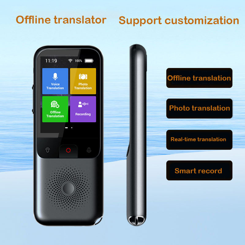 T11智能翻译同声传译在线离线翻译WIFI商务旅游跨国翻译机源头厂
