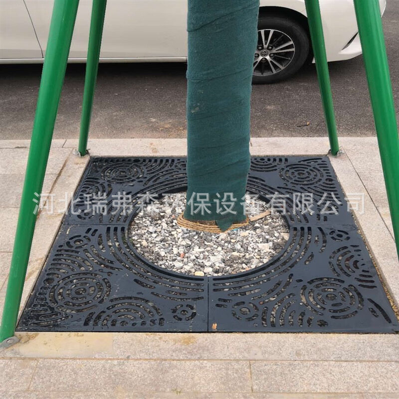 铸铁树篦子铸铁树池盖板铸铁树篦排水沟槽/盖板
