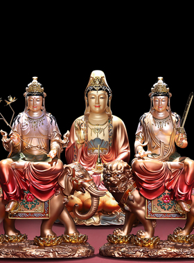【普陀监制】文殊普贤神像