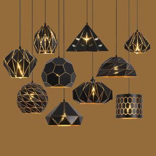 工业风吊灯铁艺复古怀旧创意餐厅餐饮饭店烧烤火锅店酒吧台装饰灯