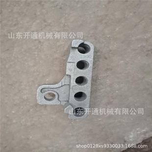 锅炉配件鳞片式左右炉排片链条炉排夹板边五孔左右夹板中加板