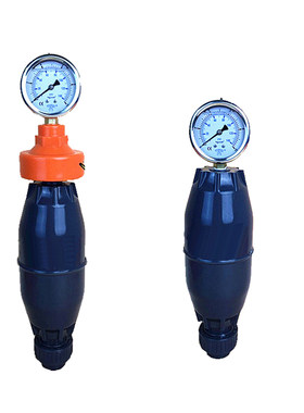 UPVC脉动阻尼器 脉冲阻尼器 减少震动 缓冲罐 20mm DN15 4分