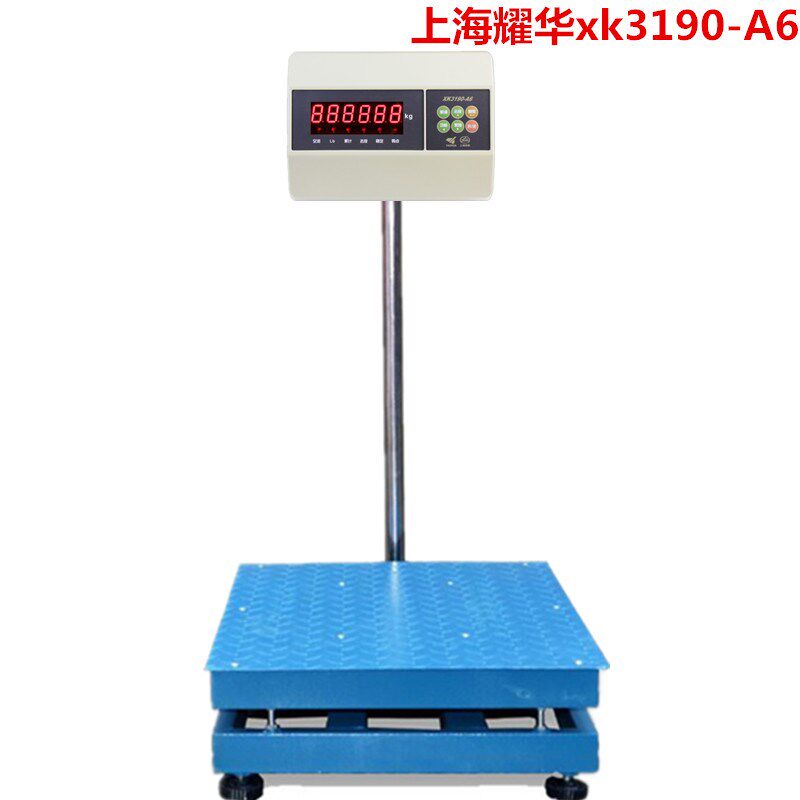 上海耀华计重电子秤xk3190-A6 100kg300kg500kg600kg750kg1000kg