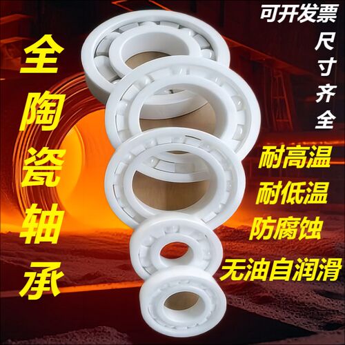 全陶瓷轴承6000氧化锆6001CE耐高温6001防水60026003600460056006