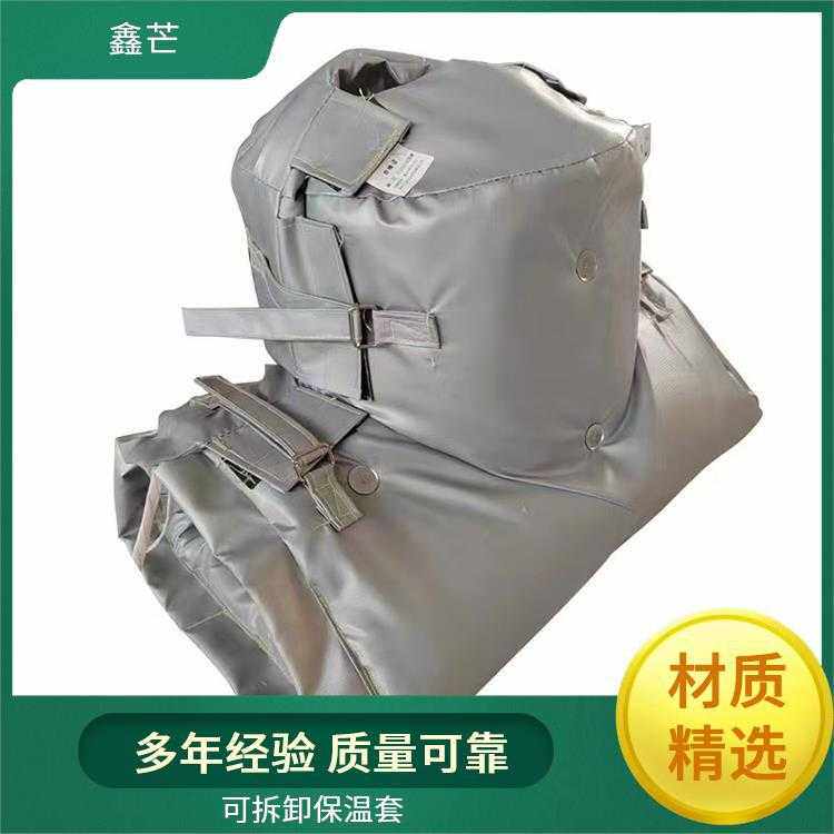 可拆卸保温套阀门保护罩柔性可拆卸保温衣执行器管道防火罩 - 实物图