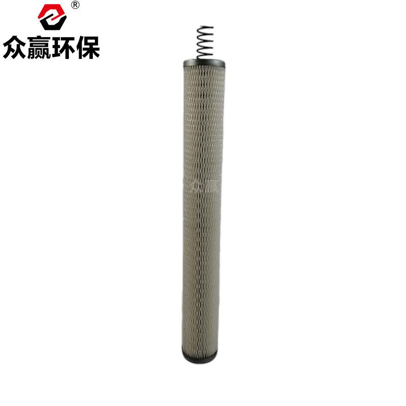 众赢环保 玻璃纤维油雾聚结滤芯JPMK2519-10CE-S1-M气液聚结滤芯