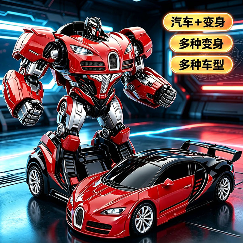 变形遥控漂移赛男孩礼物卡车玩具