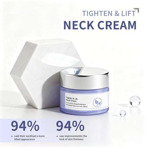 颈部护理保湿霜紧致细腻肌肤美颈霜Tighten Lift Neck Cream