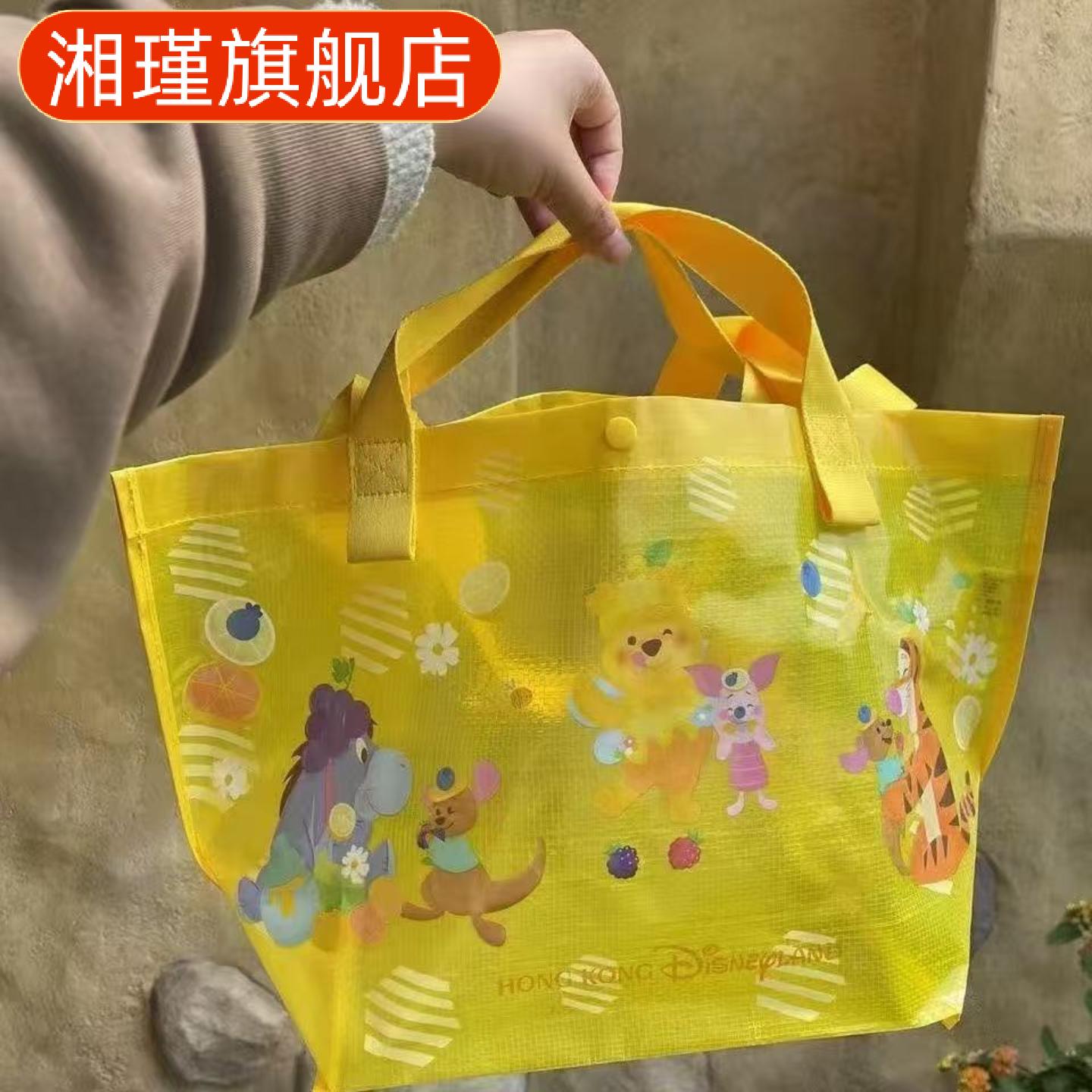 可爱噗噗防水手提袋大容量环保含