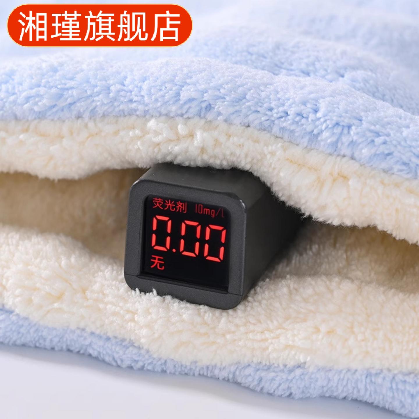 双层泡泡绒加厚干发帽女速吸水