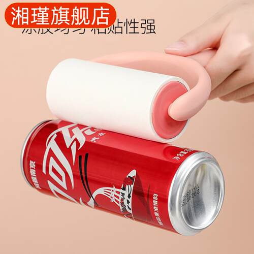 可站立式滚筒粘毛器家用衣物斜撕