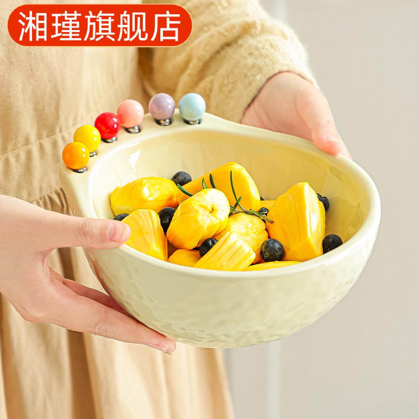 家用水果叉套装含儿童安全甜品叉