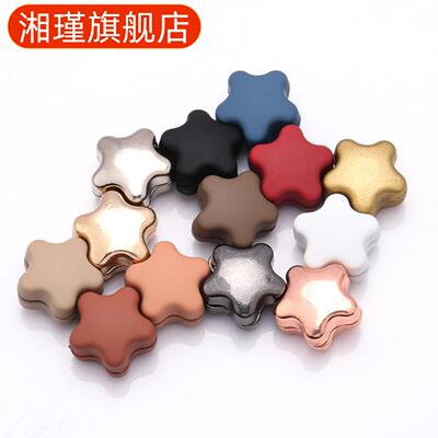 马卡龙磁吸丝巾扣防走光配饰