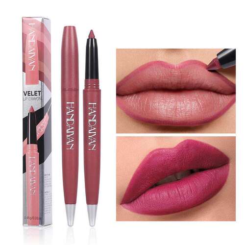 6 Colors Automatic Matte Lip Liner 6色自动哑光唇线笔持久防水