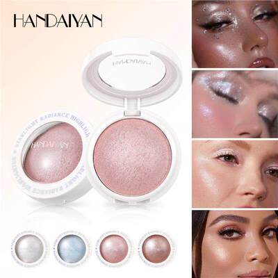Soft Glow Single Highlighter 圆形软糯土豆泥高光 细闪自然修容