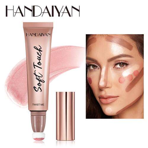 6 Colors Matte Liquid Blush Stick 6色哑光细闪腮红修容棒