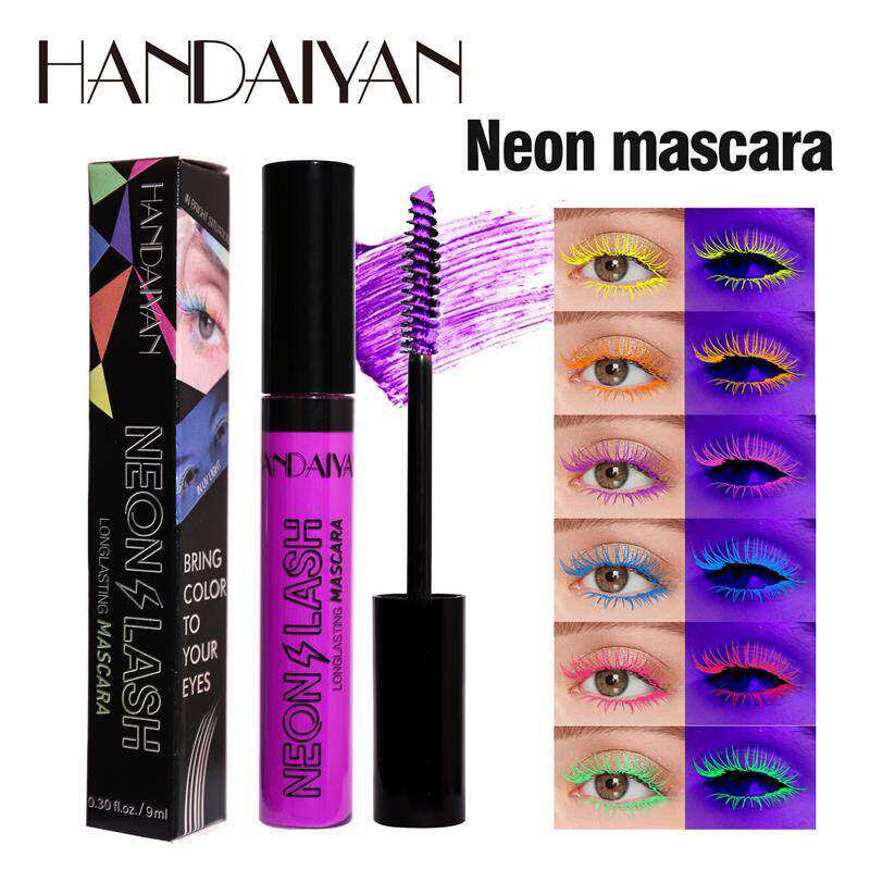 Long Lasting Waterproof Fluorescent Mascara 持妆荧光睫毛膏